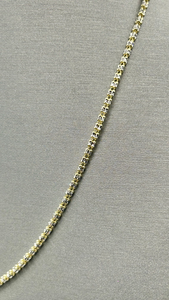 *NEW* 207 14K Moon Iced Choker (2.5 MM // 18 Inches) JTJ™ - Javierthejeweler