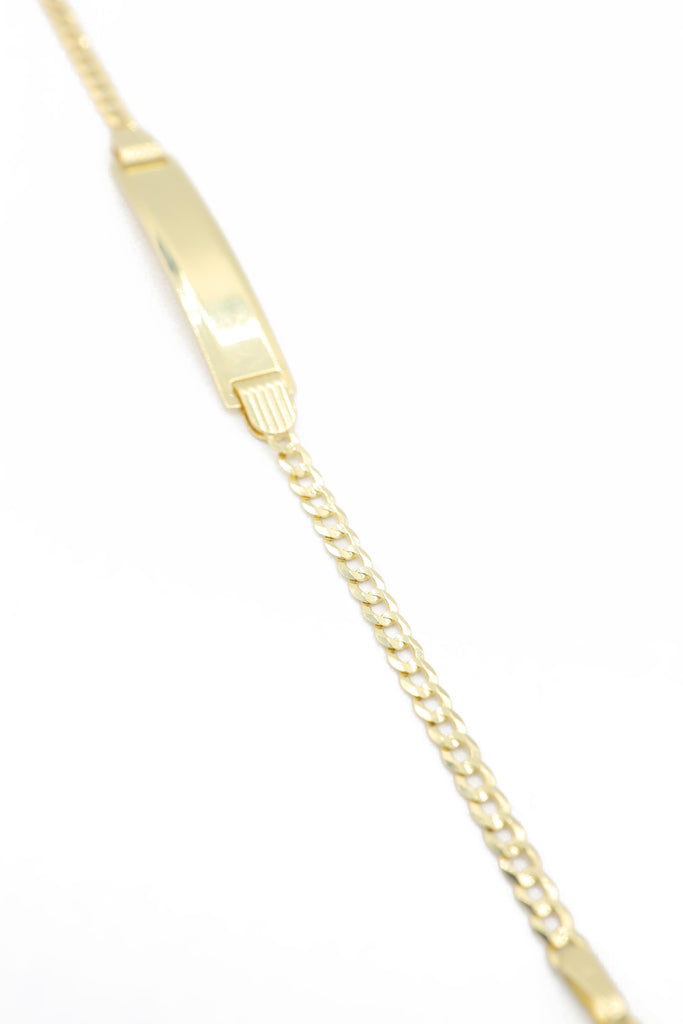 *NEW*14K SOLID Baby Bracelet  👶🏼 For Engraving (3MM) 👦🏼 👧 JTJ™ - Javierthejeweler