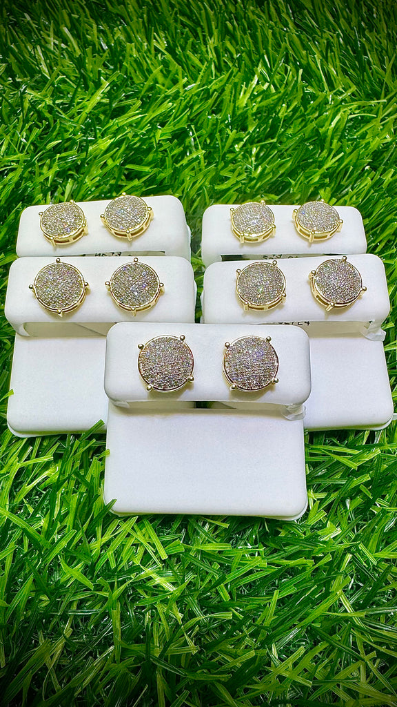 *NEW* 14K 💎💎 (VVS) Big Round Diamonds Earrings JTJ™ - Javierthejeweler