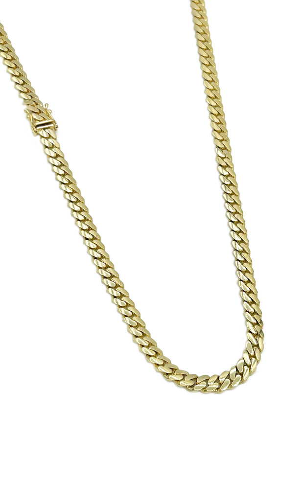 *NEW* 207 14k Solid Cuban Chain (6mm - 24" Inches) JTJ™ - - Javierthejeweler