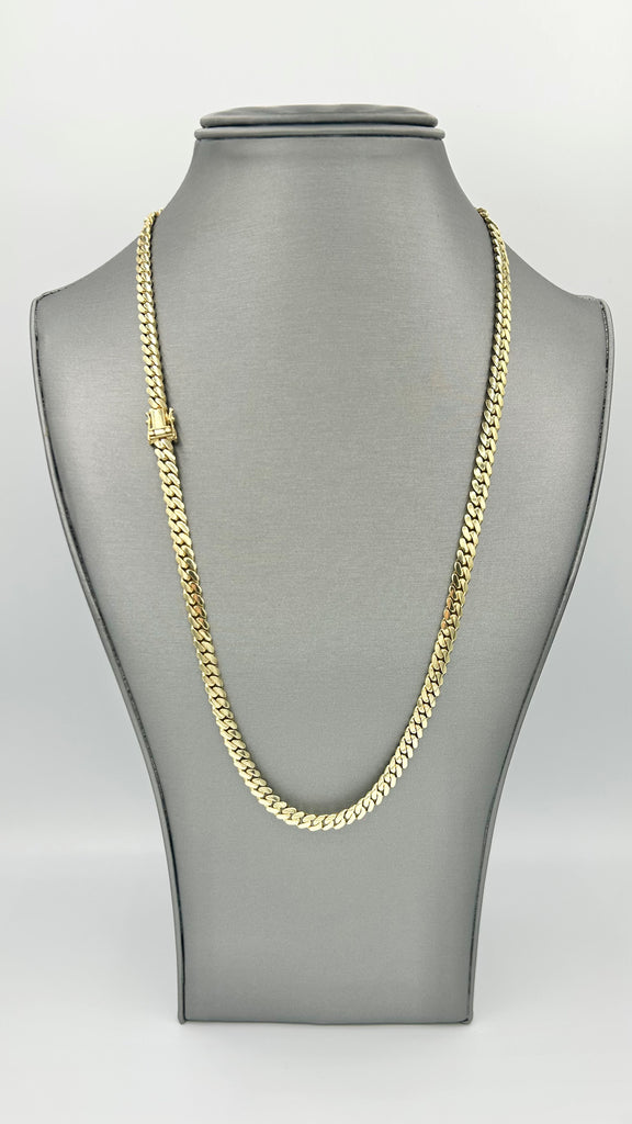 *NEW* 207 14k Solid Cuban Chain (6mm - 24" Inches) JTJ™ - - Javierthejeweler