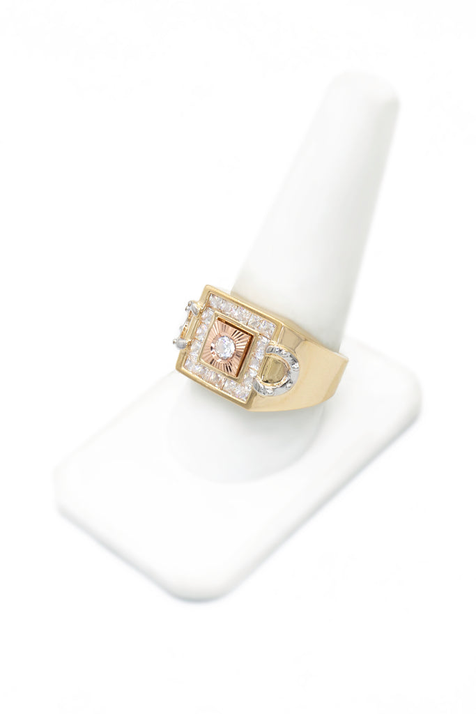 *NEW*  14K  Square Ring JTJ™ - Javierthejeweler