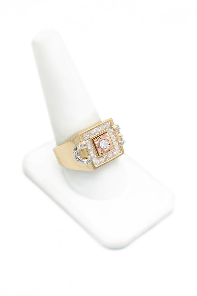 *NEW*  14K  Square Ring JTJ™ - Javierthejeweler