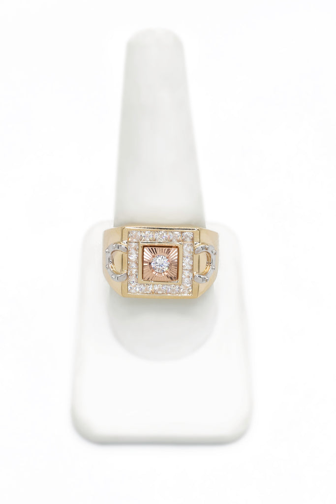 *NEW*  14K  Square Ring JTJ™ - Javierthejeweler