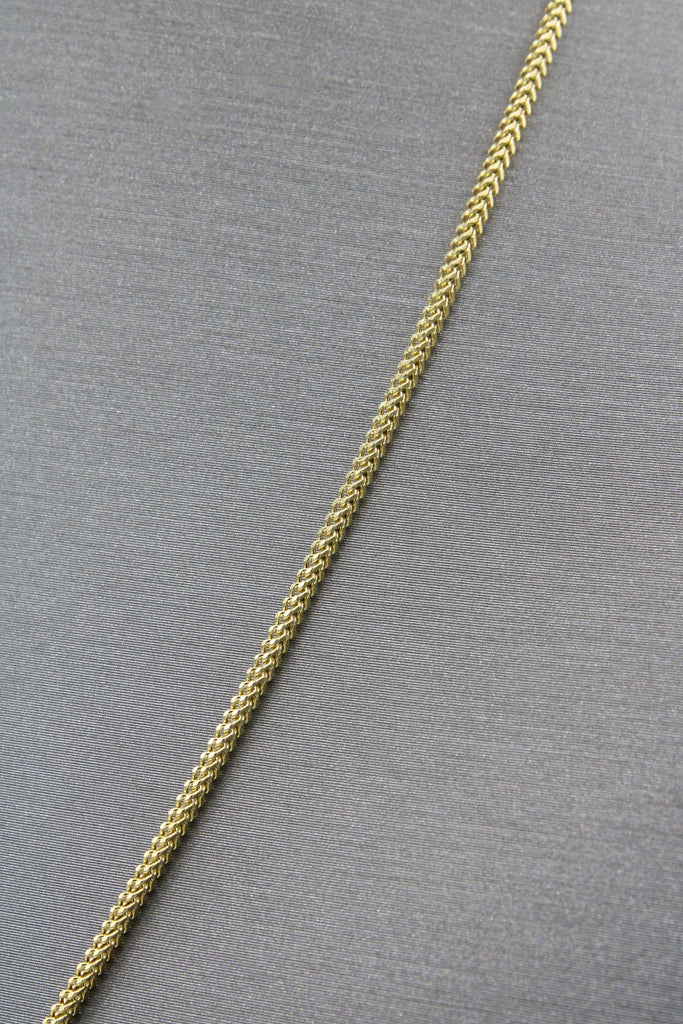 *NEW* 14K Hollow Franco Chain (20" inches) JTJ™ - Javierthejeweler