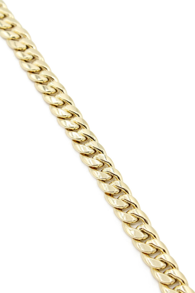 *NEW* 14k Hollow Ankle Bracelet (7.5MM) JTJ™- - Javierthejeweler