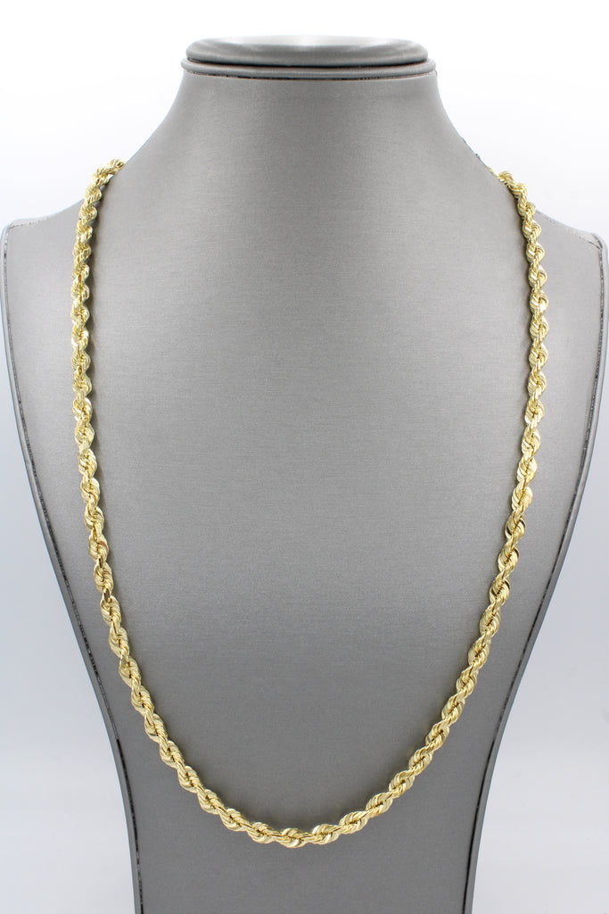 *NEW* 14K SOLID Rope Chain (6MM / 26” inches) JTJ™ - Javierthejeweler