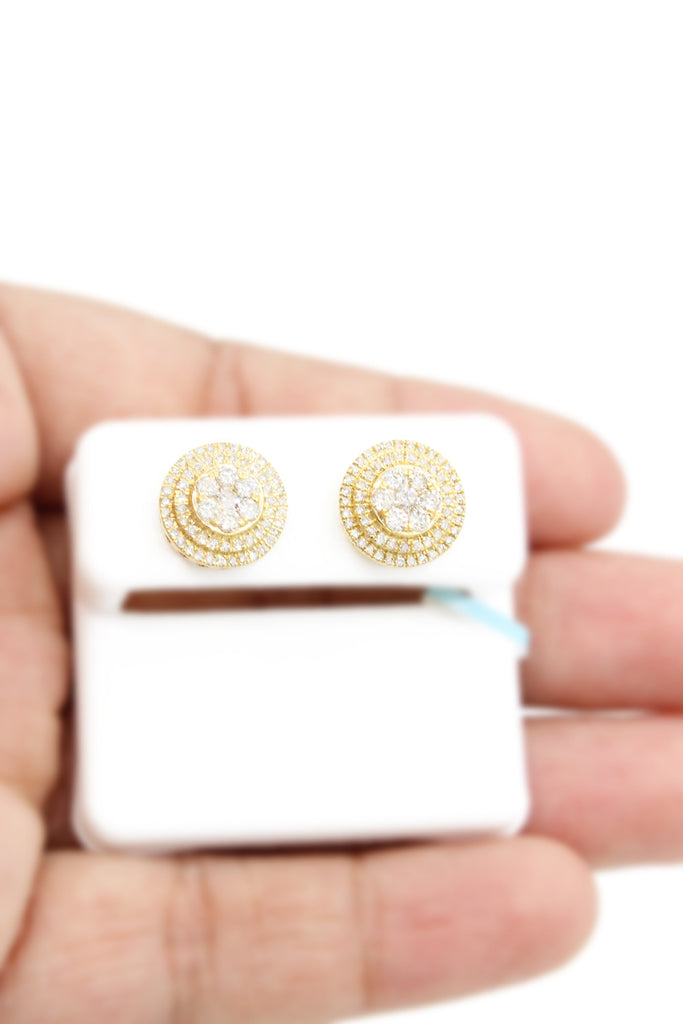 *NEW* 14k Round Diamonds 💎 VS Earrings JTJ™ - - Javierthejeweler