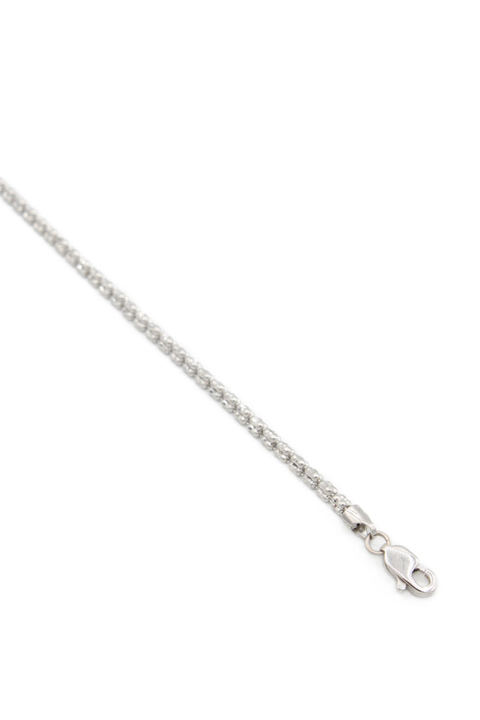 *NEW* 14K White Gold Moon Iced Bracelet For women (2.5 MM) JTJ™ - Javierthejeweler