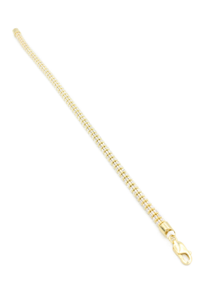 *NEW* 14K Moon Iced Bracelet (4.5MM) JTJ™ - - Javierthejeweler