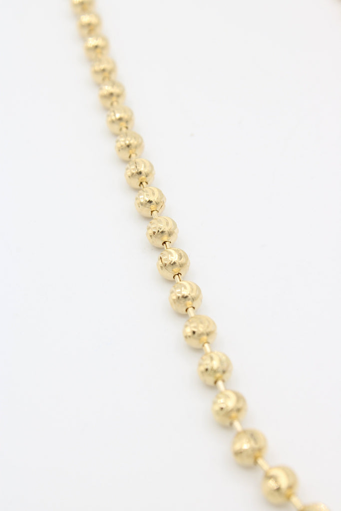 14K Gold Moon Cut Chain JTJ™- - Javierthejewelernyc