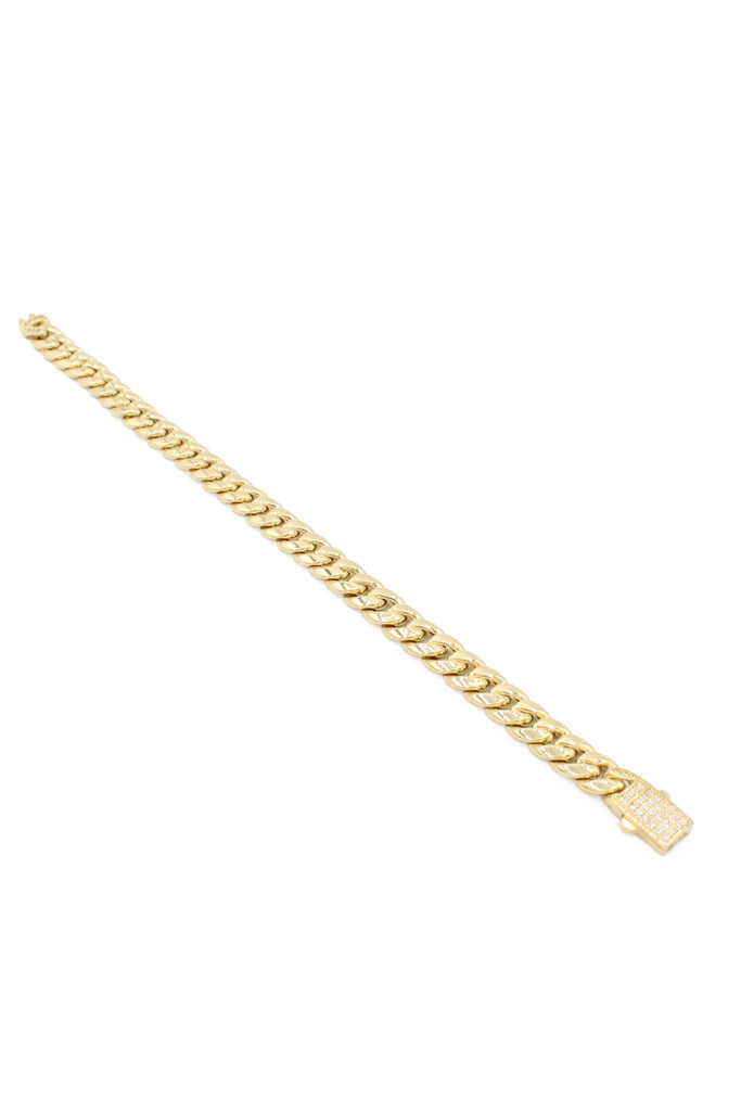 *NEW* 14K Miami Hollow Bracelet (9.5MM) - JTJ™ - Javierthejeweler