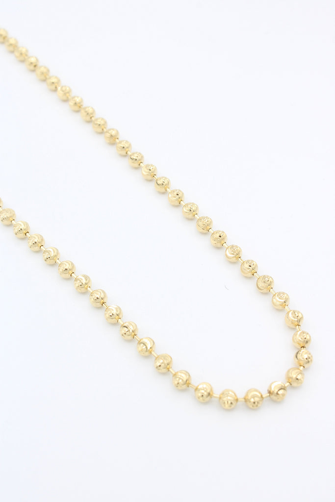 14K Gold Moon Cut Chain JTJ™- - Javierthejewelernyc