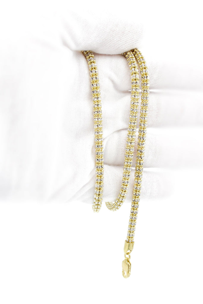 *NEW* 14K Moon Ice Chain (22" || 3.5 MM) - JTJ™ - Javierthejeweler