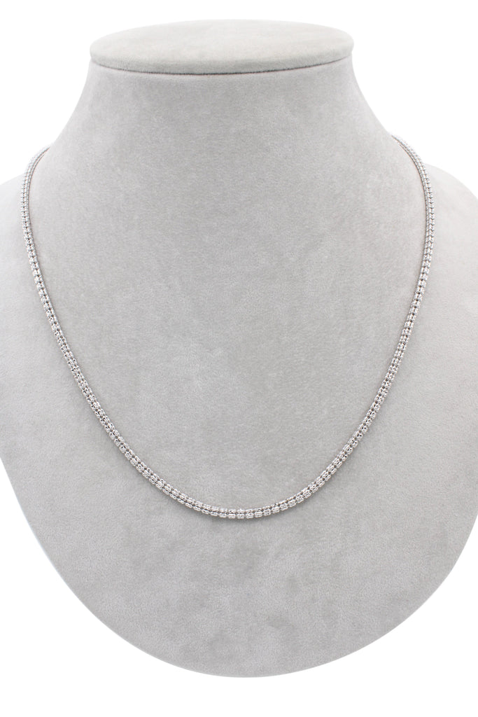 *NEW* 14K 14k Gold Moon Iced Chain JTJ™ - - Javierthejeweler