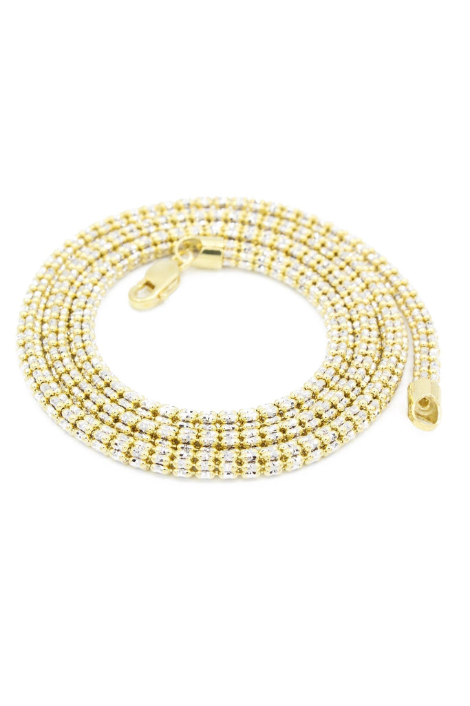 *NEW* 14K Gold Moon Ice Chain (20” Inches)-JTJ™- - Javierthejeweler